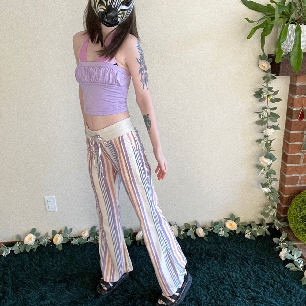 Urban Outfitters Costa Linen Pant XS